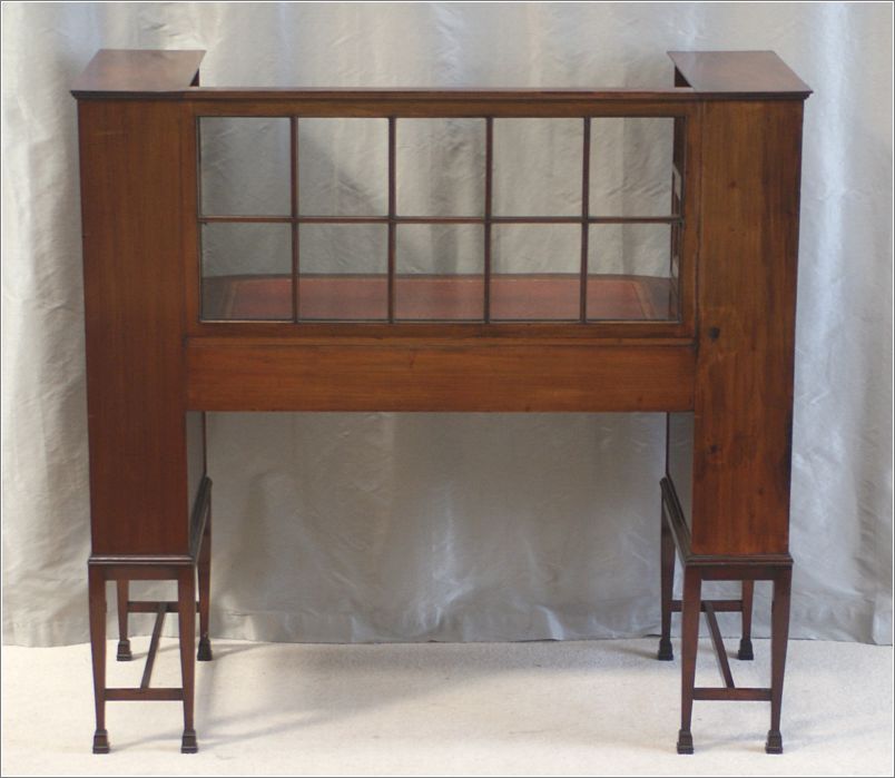 4008 Antique Inlaid Arts & Crafts Writing Desk (11)